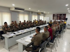 พ.ต.อ.ศุภชัย วิบูรณ์สุขสันต์ ผกก.สภ.หนองสาหร่าย จัดอบรมการเสริมสร้างคุณธรรมและความโปร่งใสและการต่อต้านการทุจริต/ต่อต้าน การรับสินบนในหน่วยงาน